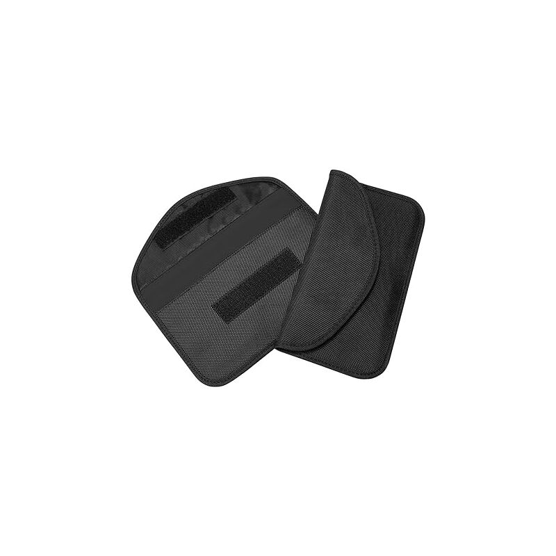 foto del prodotto bebusingoto pezzi borsa di blocco del segnale, custodia anti rfid per chiavi auto, borsa di blocco del segnale rfid anti tracciamento e schermatura,