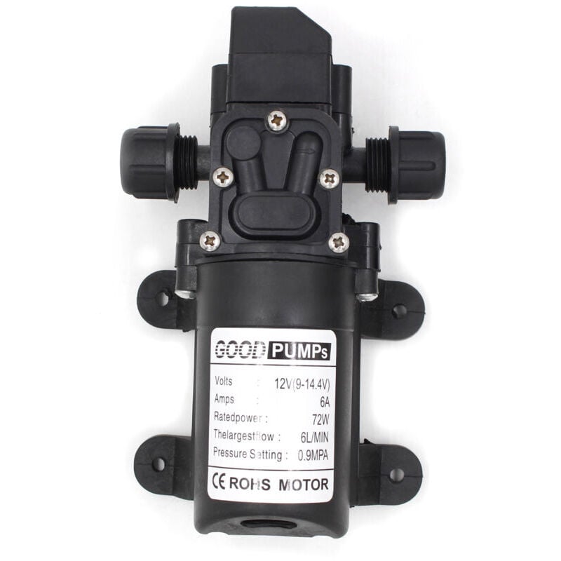 foto del prodotto bebusingoto pompa a membrana ad alta pressione 12v 6a 72w 6l, scanalata tonchean