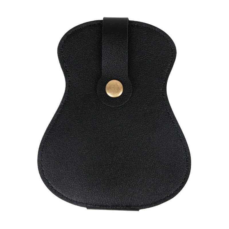 foto del prodotto bebusingoto porta plettri per chitarra, porta plettri per chitarra, custodia per plettri in pelle pu, espositore per borsa per chitarra, accessori,