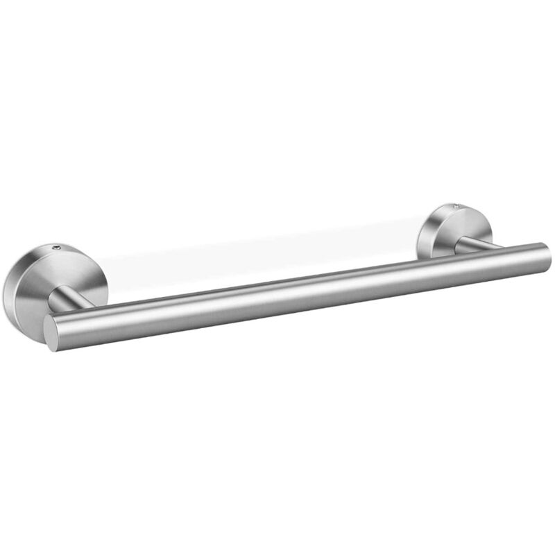 foto del prodotto bebusingoto portasciugamani da bagno in acciaio inox, 30 cm, argento