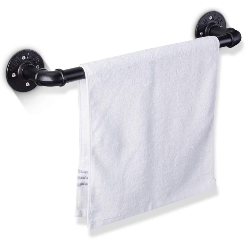 foto del prodotto bebusingoto portasciugamani industriale da 18 pollici, accessorio per portasciugamani da bagno, portasciugamani da parete fai da te, 1 confezione