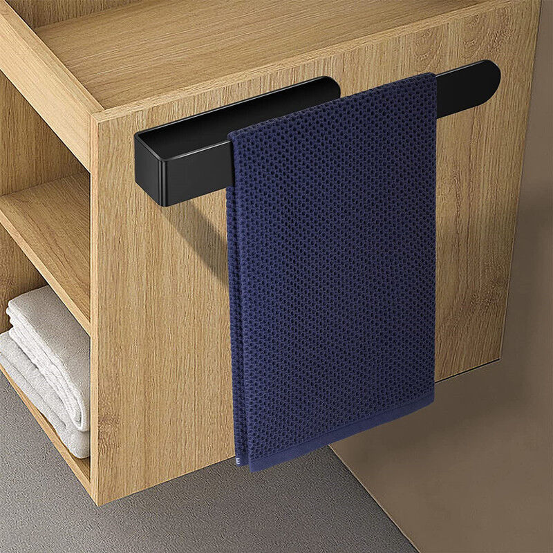 foto del prodotto bebusingoto portasciugamani senza foratura portasciugamani da bagno autoadesivo da 32 cm portasciugamani da parete portasciugamani senza