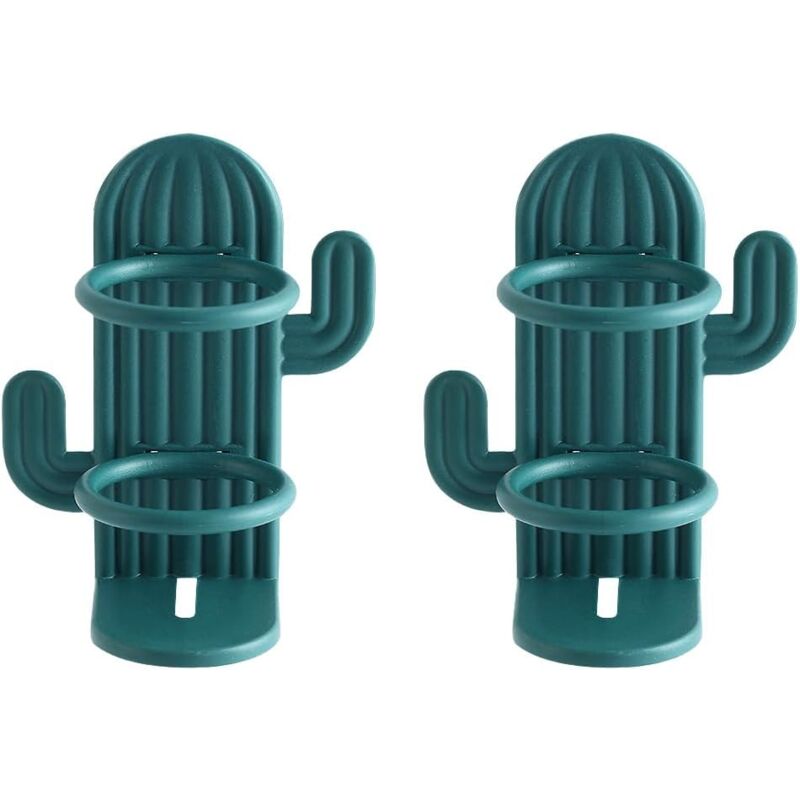 foto del prodotto bebusingoto portaspazzolino da denti per il bagno, portaspazzolino elettrico, organizer da parete per spazzolini e accessori per il bagno, 2 pezzi