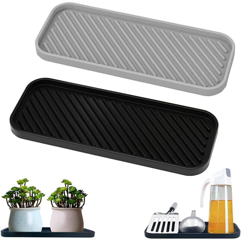 foto del prodotto bebusingoto portaspugne in silicone, porta lavello in silicone, organizer per lavello in silicone, tappetino di scarico in silicone per riporre gli