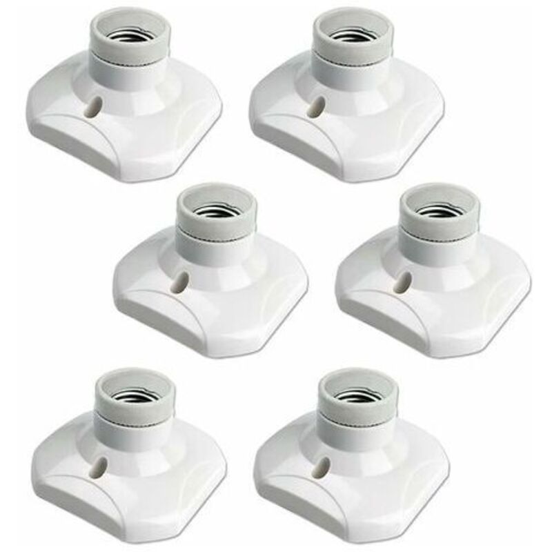 foto del prodotto bebusingoto presa da soffitto a vite e27, presa da garage e27, ca 220 240 v, portalampada per lampadina a led, base per plafoniera e27, base per