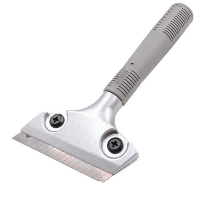 foto del prodotto bebusingoto raschietto industriale per finestre, pulitore per fornelli, lama retrattile, rimozione adesivi raschietto per vernice per piastrelle