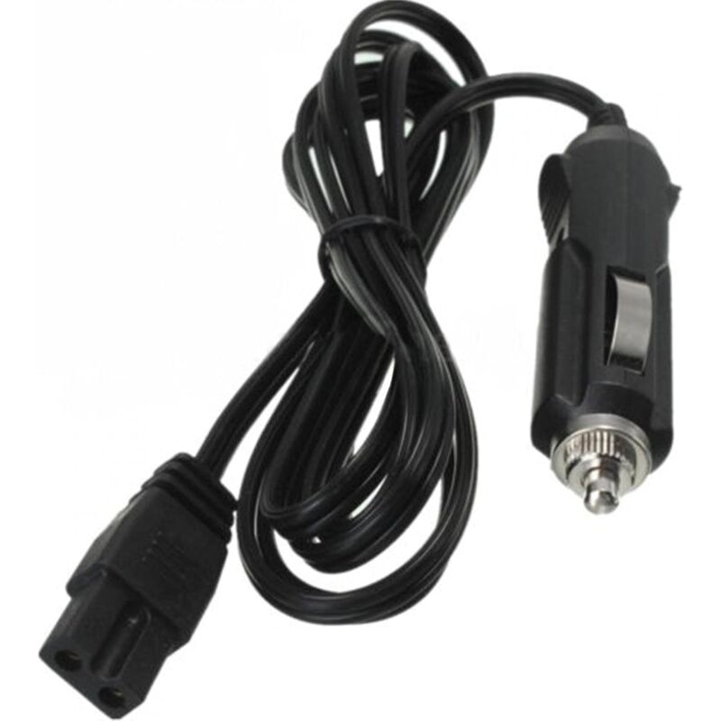 foto del prodotto bebusingoto refrigeratore per auto 12v dc alimentatore per accendisigari cavo di alimentazione da 2 m presa fusibile 12v nero 