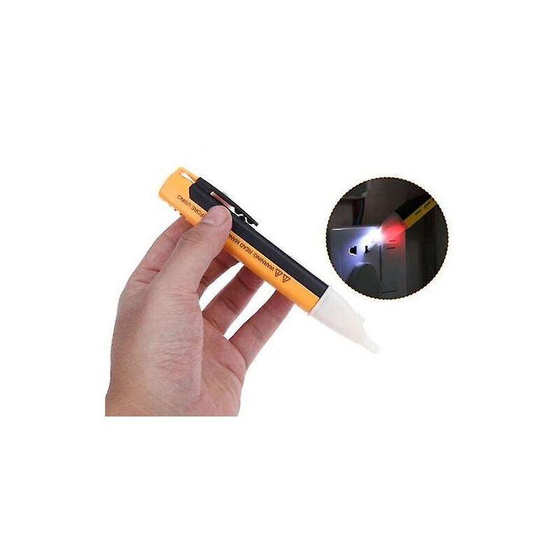 foto del prodotto bebusingoto rilevatore di elettricit , matita di prova, tester digitale, tester di tensione elettrica, rilevatore blu