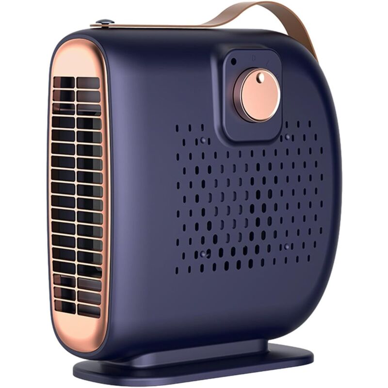 foto del prodotto bebusingoto riscaldatore elettrico per ufficio riscaldatore portatile a basso consumo con due velocit del vento, riscaldatore da bagno per la casa
