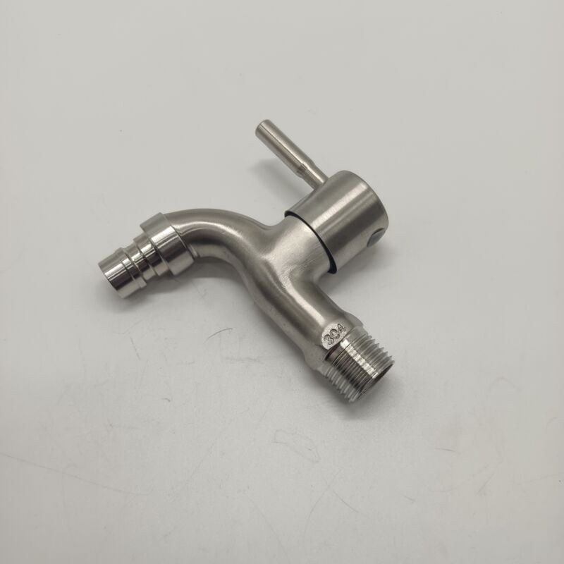 foto del prodotto bebusingoto rubinetto a parete in acciaio inossidabile per bagno, lavandino, lavatrice, rubinetti da giardino