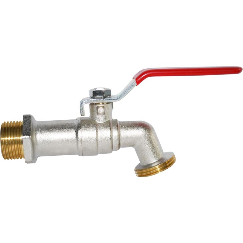 foto del prodotto bebusingoto rubinetto da giardino per esterni rubinetto da giardino con adattatore, antiruggine, valvola a sfera per irrigazione, ottone