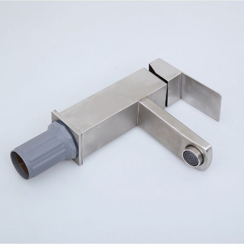 foto del prodotto bebusingoto rubinetto per bagno, rubinetto per lavandino, rubinetto per lavandino, miscelatore quadrato, miscelatore monocomando, rubinetto per