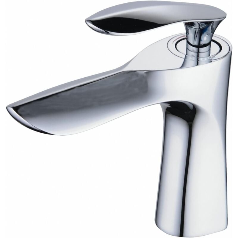 foto del prodotto bebusingoto rubinetto per il bagno, rubinetto per il bagno, miscelatore per lavabo a stelo singolo, acqua calda e fredda, rubinetto per il latte a