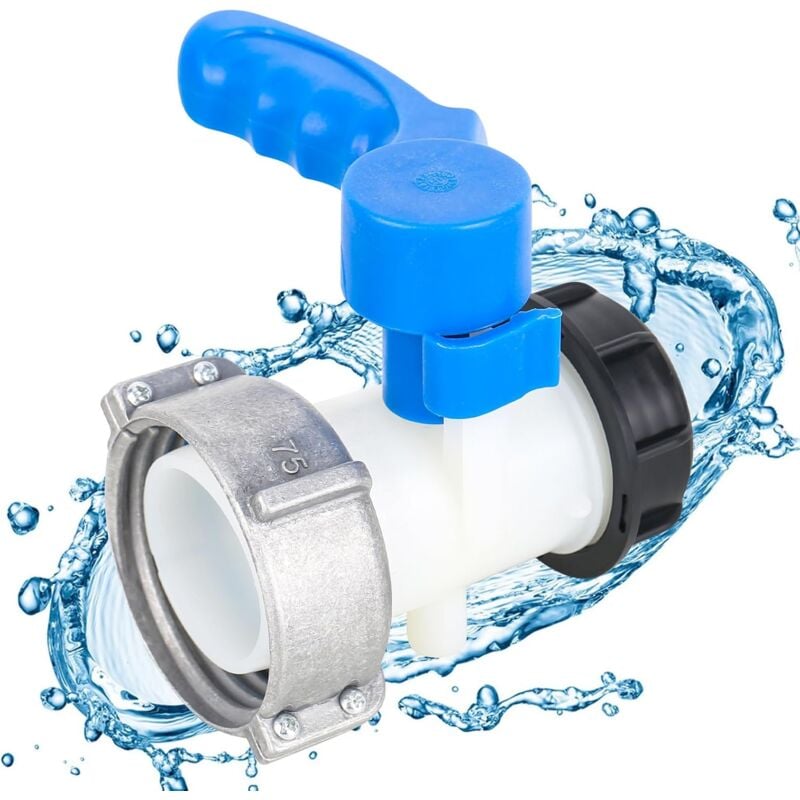 foto del prodotto bebusingoto rubinetto per serbatoio da 1000 litri, adattatore universale, adattatore per serbatoio da 1000 litri dn50 75 mm , adattatore per