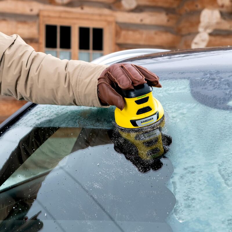 foto del prodotto bebusingoto sbrinatore parabrezza a batteria k rcher edi4, giallo