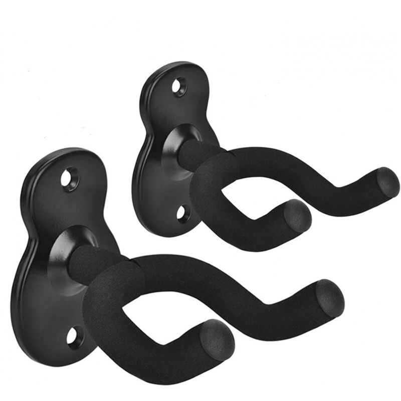 foto del prodotto bebusingoto set di 2 supporti da parete in metallo per chitarra