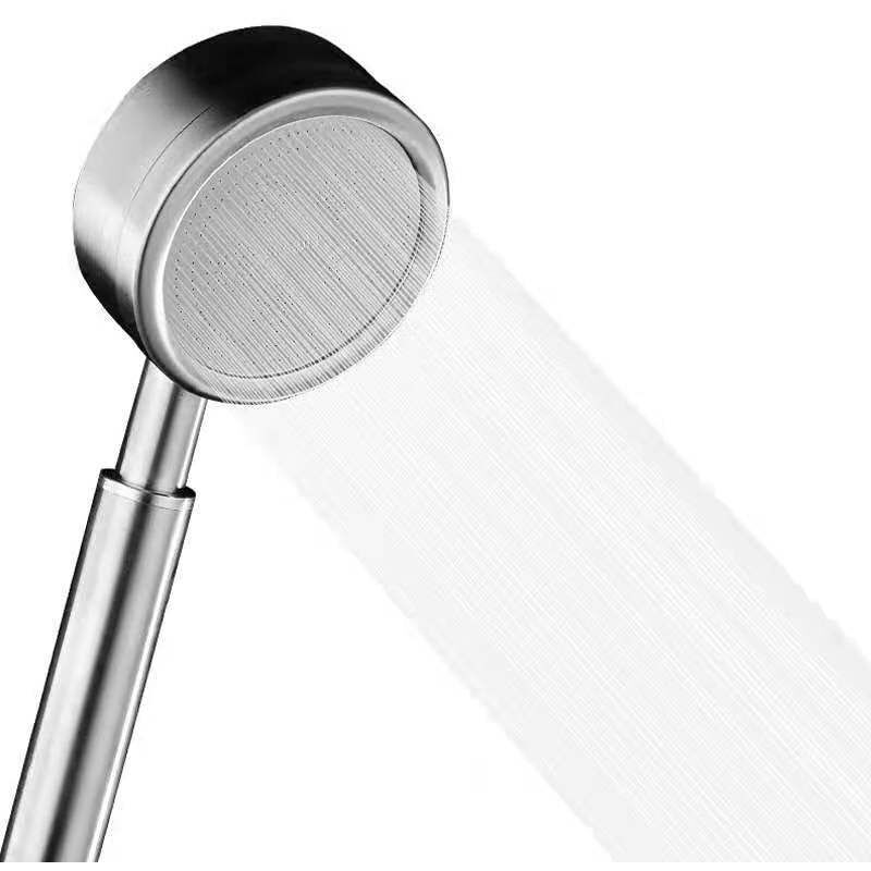 foto del prodotto bebusingoto soffione doccia ad alta pressione in acciaio inossidabile 304, soffione doccia per bagno, risparmio idrico, facile installazione
