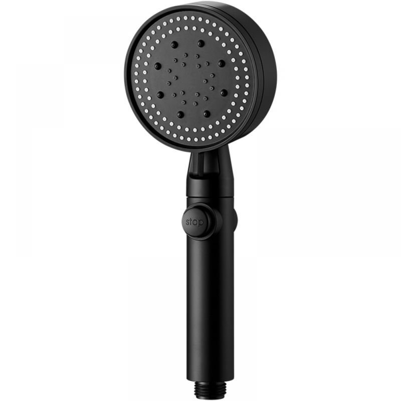 foto del prodotto bebusingoto soffione doccia soffione doccia per bagno con filtro, soffione anticalcare ad alta pressione con 5 modalit di getto nero 
