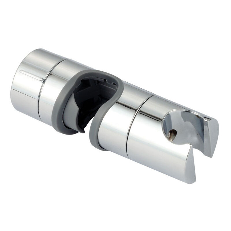 foto del prodotto bebusingoto supporto per doccia portatile sostituibile, supporto per soffione doccia in abs cromato, diametro regolabile 18 25 mm