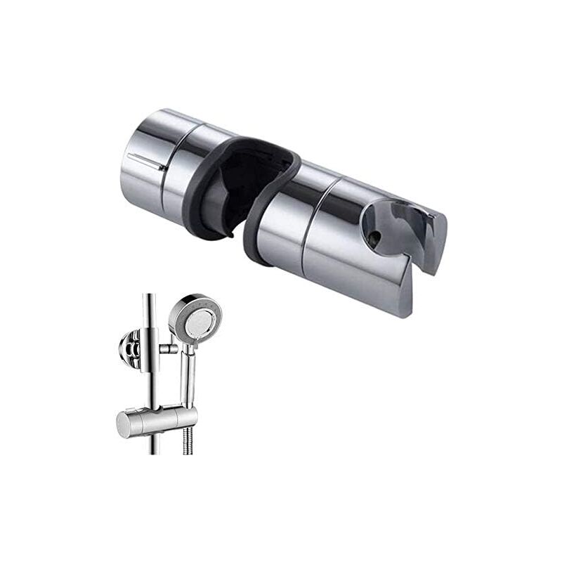 immagine 0 del prodotto bebusingoto supporto per doccia portatile sostituibile, supporto per soffione doccia in abs cromato, diametro regolabile 18 25 mm