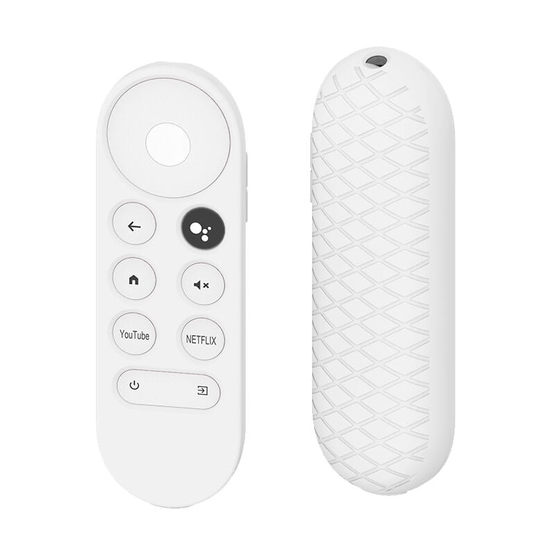foto del prodotto bebusingoto telecomando bluetooth ir per google chromcast tv 2020 4k snow g9n9n telecomando google sostitutivo con pulsanti netflix e youtube solo