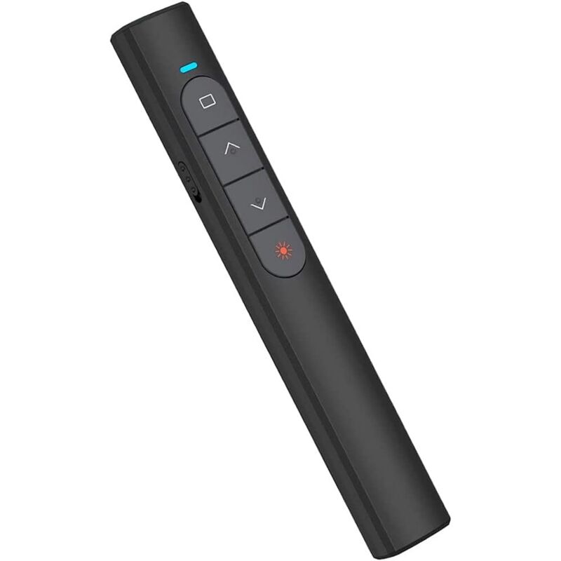 foto del prodotto bebusingoto telecomando per computer powerpoint con volume di collegamento ipertestuale, telecomando usb powerpoint da 2,4 ghz, puntatore per