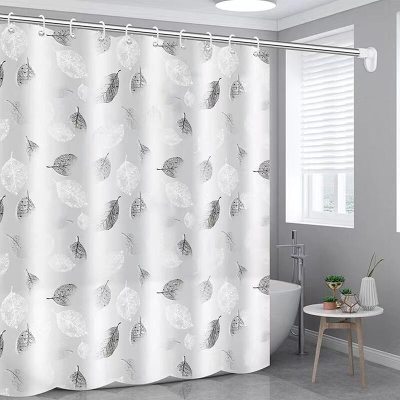 foto del prodotto bebusingoto tenda da doccia 180 x 1800 cm, tenda da bagno, antimuffa, impermeabile, per bagno