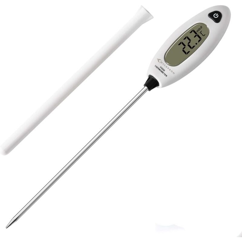 foto del prodotto bebusingoto termometro da cucina regalo uomo donna natale utile termometro da cucina digitale termometro per alimenti con sonda termometro a