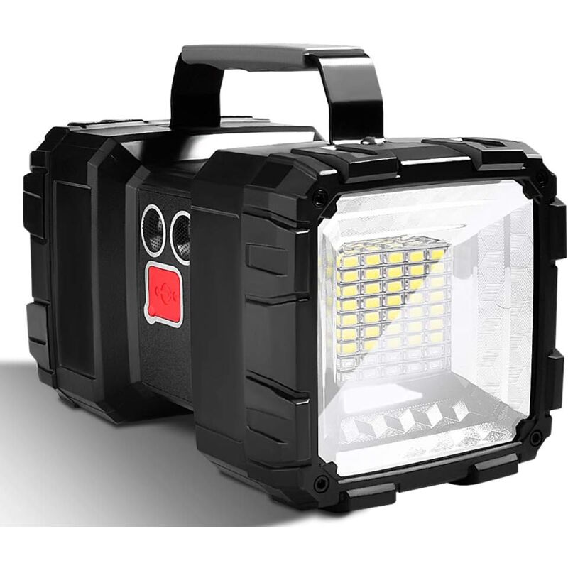 foto del prodotto bebusingoto torcia led ricaricabile a lunga durata, lanterna da campeggio ad alta potenza, impermeabile, 7 modalit , luce di ricerca led super