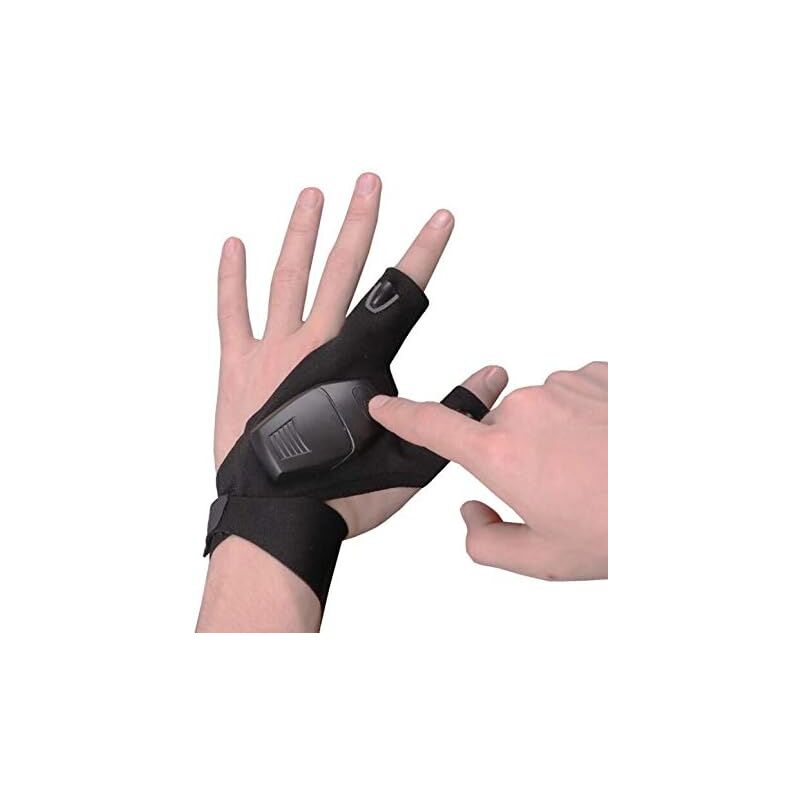foto del prodotto bebusingoto torcia led, torcia elettrica, attrezzi, pesca, ciclismo, idraulica, escursionismo, campeggio, corsa, cane, passeggiate, guanti, uomo,