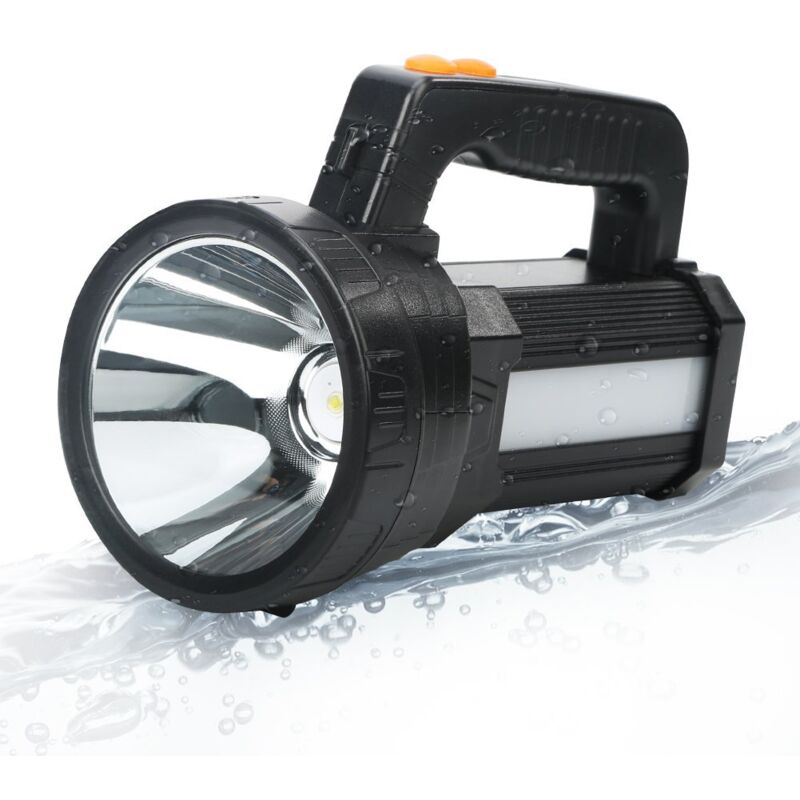 foto del prodotto bebusingoto torcia led ultra potente, 9600 mah 11000 lumen ipx4 impermeabile, torcia led ricaricabile per escursionismo e campeggio cintura e