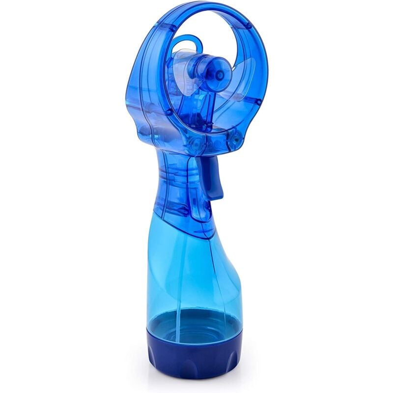 foto del prodotto bebusingoto ventilatore nebulizzatore portatile deluxe alimentato a batteria blu scuro .