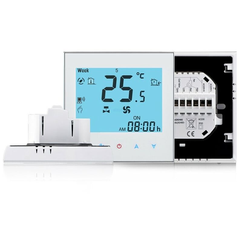 foto del prodotto beca termostato wifi bac 2000mlw fan coil 0 10v bianco