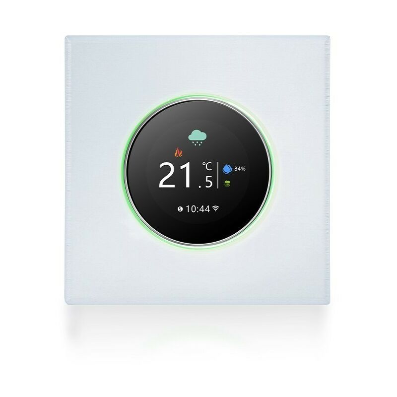 foto del prodotto beca termostato wifi bac 7000alw con manopola bianco