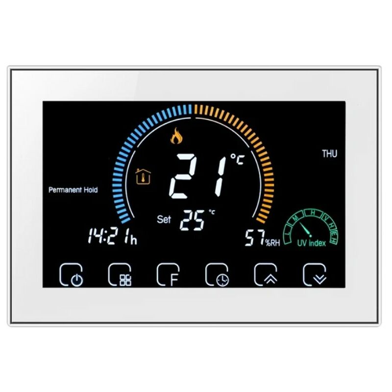 foto del prodotto beca termostato wifi bht 8000galw bianco