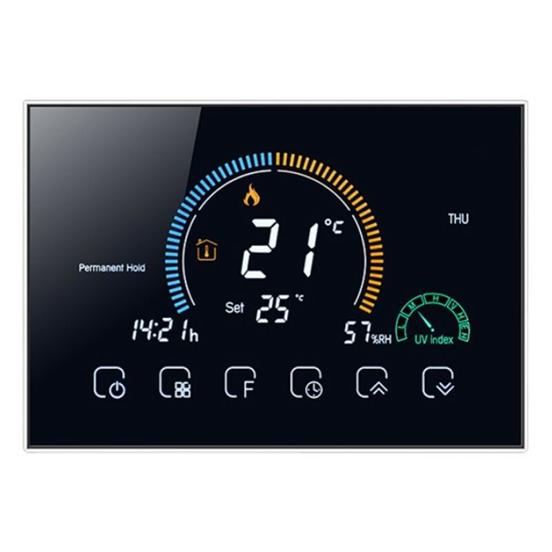 foto del prodotto beca termostato wifi bht 8000gblw nero