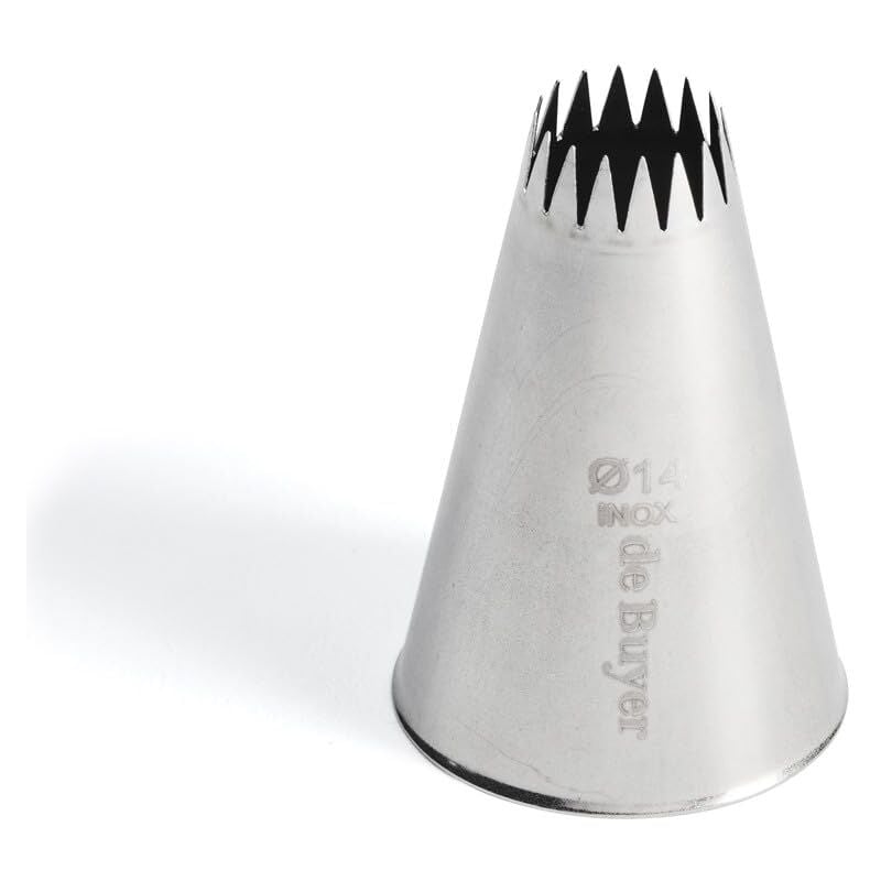 foto del prodotto beccuccio stella petit four 16 denti d. 14 mm 2116.14 de buyer
