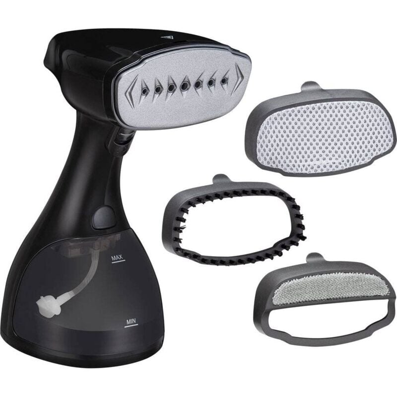 foto del prodotto becken ferro verticale a vapore, 1500 w, serbatoio 300 ml, include 3 spazzole, spegnimento automatico, 7435019