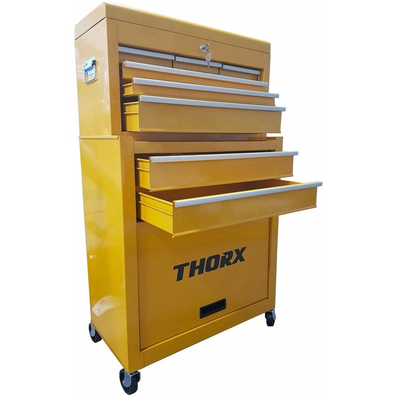 foto del prodotto becker carrello porta attrezzi utensili da lavoro in acciaio thorx