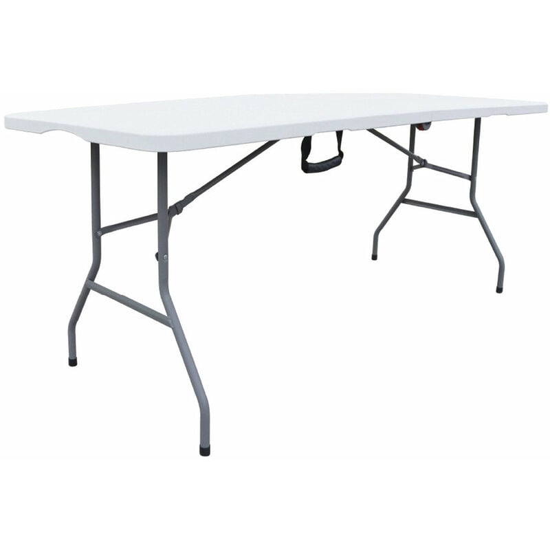foto del prodotto becker tavolo catering rettangolare pieghevole 180x70x74 cm bianco