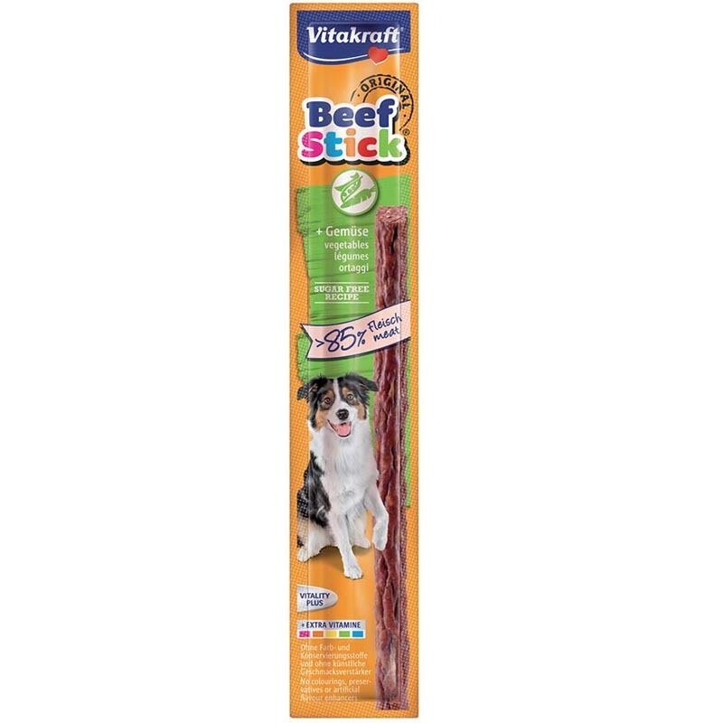 foto del prodotto beef stick snack per cane da 12g vitakraft