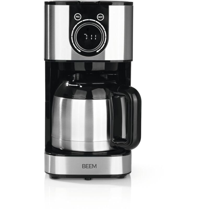 foto del prodotto beem fresh aroma switch caffettiera a filtro thermo con brocca thermos da 1 l per un caff di lunga durata elegante rotella di comando per un