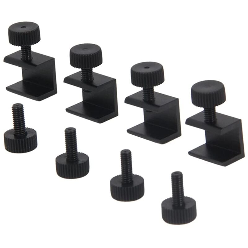 foto del prodotto befenybay 4pcs vetro letto molla girare clip per creality 3d stampante ender 3, ender 5, cr 10 4pcs 
