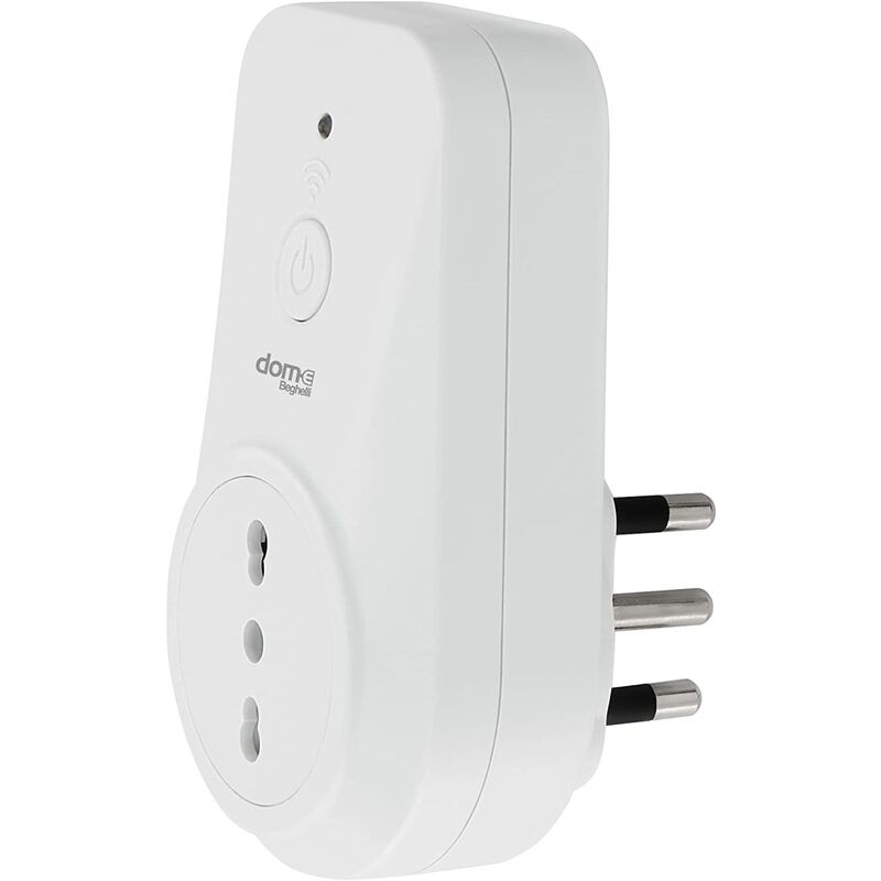 foto del prodotto beghelli 60001 dom e presa smart 10 16 a comandabile e programmabile da app