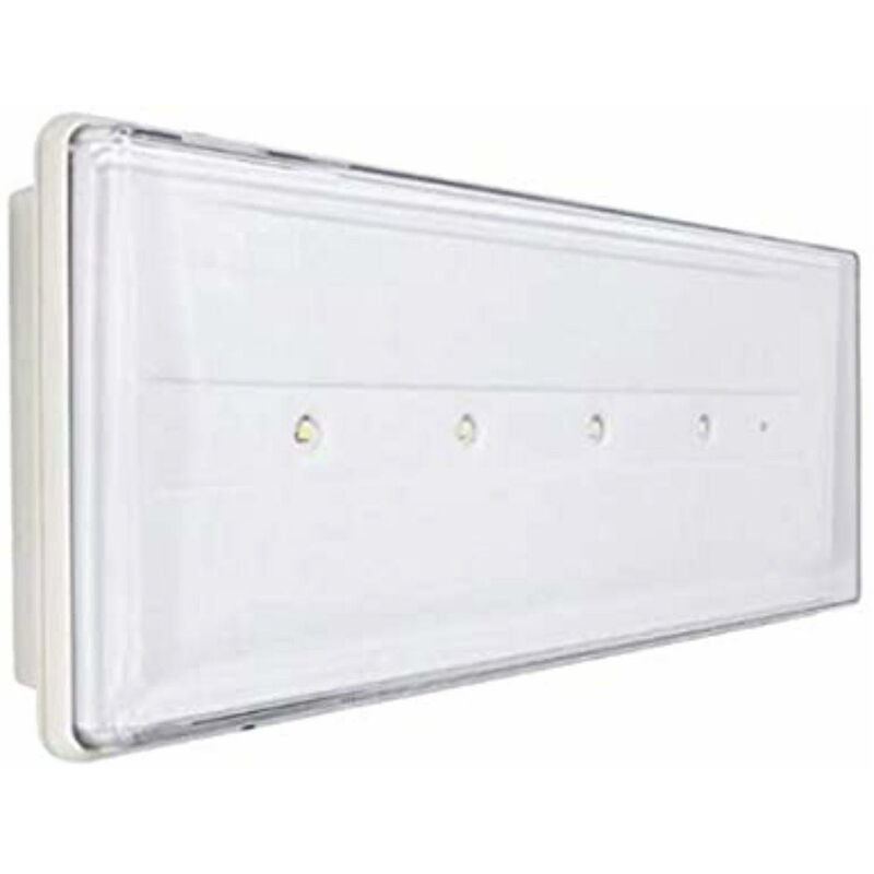 foto del prodotto beghelli lampada di emergenza stile led 18w se sa 2 6h 19501