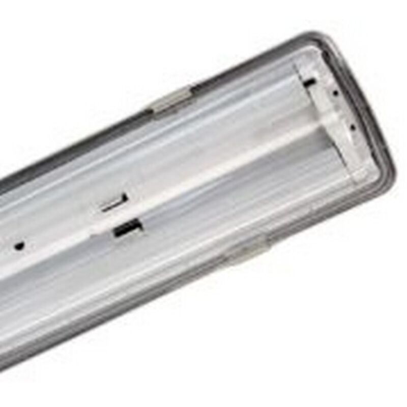 foto del prodotto beghelli lampada plafoniera regrette 34w tubi t5 attacco g5 ip30 luce fredda 6500k
