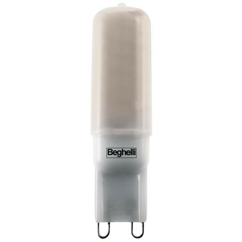 foto del prodotto beghelli lampadina led g9 4w 230v 3000k luce calda 56130