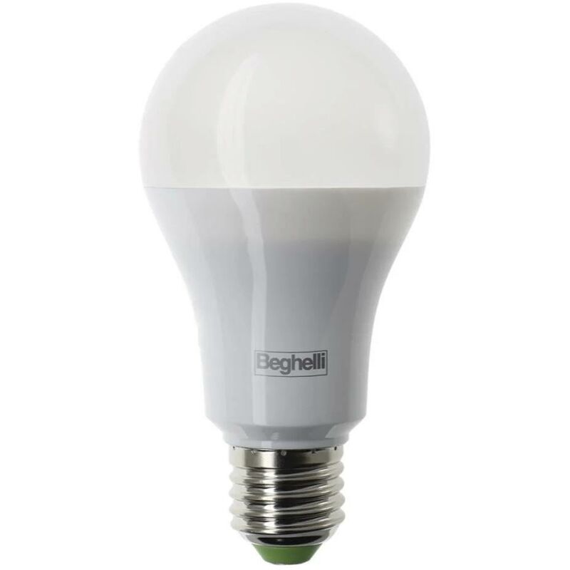 foto del prodotto beghelli lampadina saving led goccia, 12w attacco e27, 1200 lm, 4000k luce naturale, beg 56934