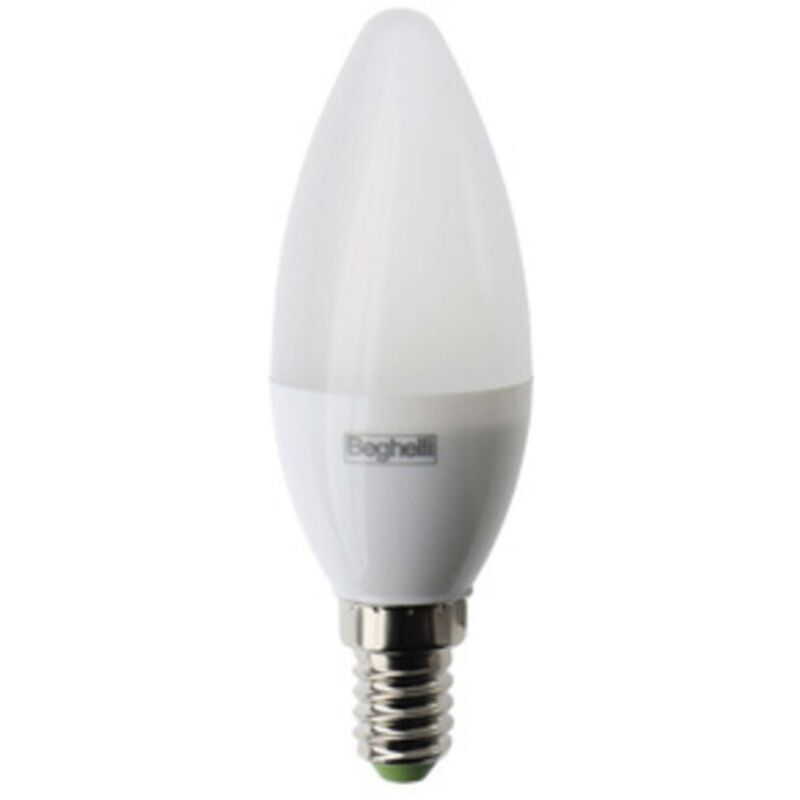 foto del prodotto beghelli led oliva e14 7w 58063 calda 3000k super 10 pezzi