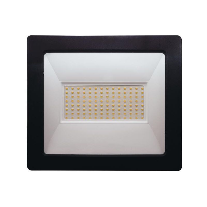 foto del prodotto beghelli proiettore led floorlight 100w nero ip66 4k 86174